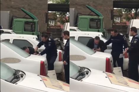Un polițist, filmat în timp ce plângea în hohote, în curtea IPJ Arad! „Ar însemna că mai am foarte puţine ore de viaţă” – Video