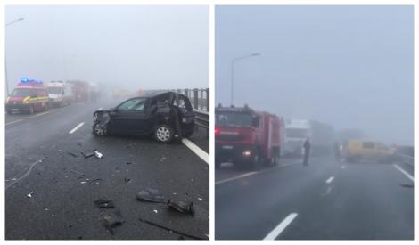 Accident pe Autostrada Transilvania, sâmbătă dimineață! Un copil a fost rănit! Imagini tulburătoare! Video