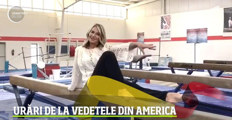 Urări de Ziua Națională de la vedetele din America. Mesajul Nadiei Comăneci, Anastasiei Soare şi Alexandrei Nechita pentru rom&acirc;ni