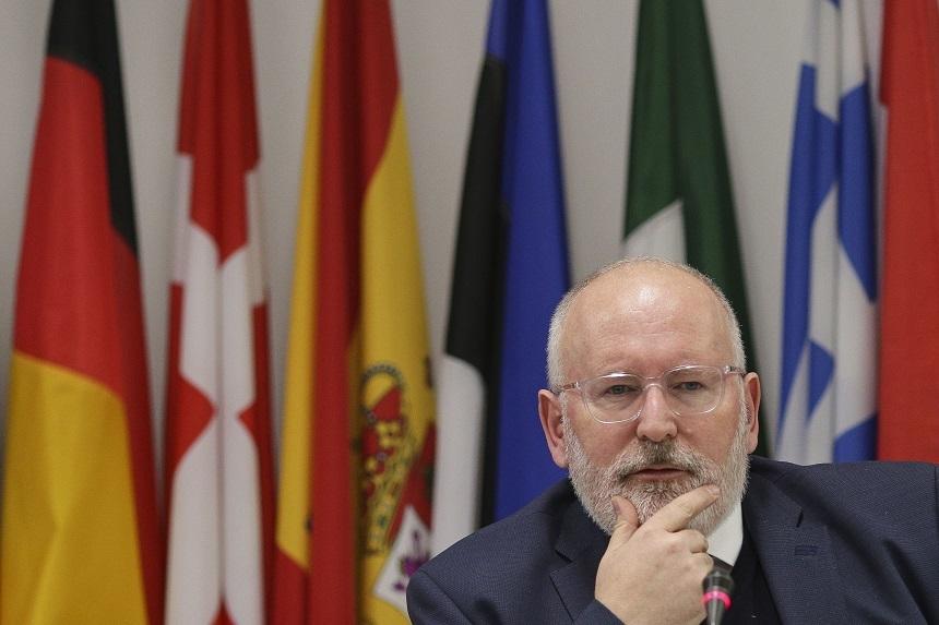 Timmermans: UE nu va ezita să &icirc;şi protejeze industria de cei care nu respectă Acordul de la Paris referitor la schimbările climatice