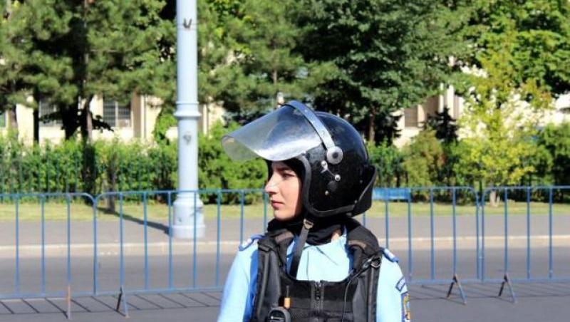 Ștefania Nistor, femeia-jandarm care a ajuns de urgență la spital în timpul protestelor din 10 august 2018
