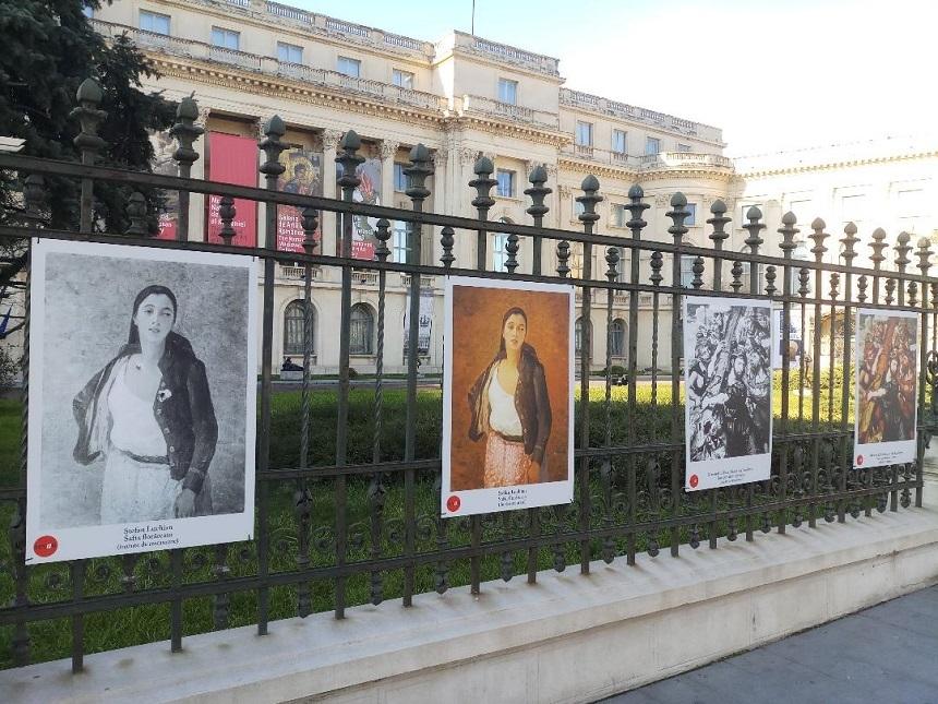 Fotografii-document din timpul evenimentelor din decembrie '89, &icirc;n exteriorul Muzelui Naţional de Artă al Rom&acirc;niei