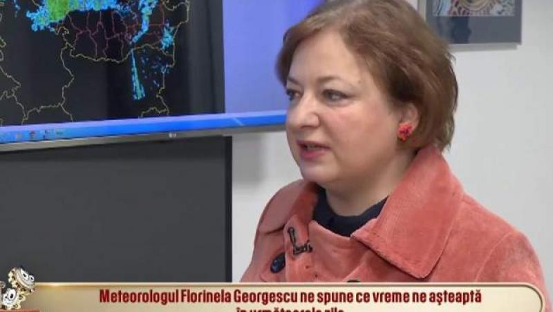 Florinela Georgescu, directorul de meteorologie opraţională ANM