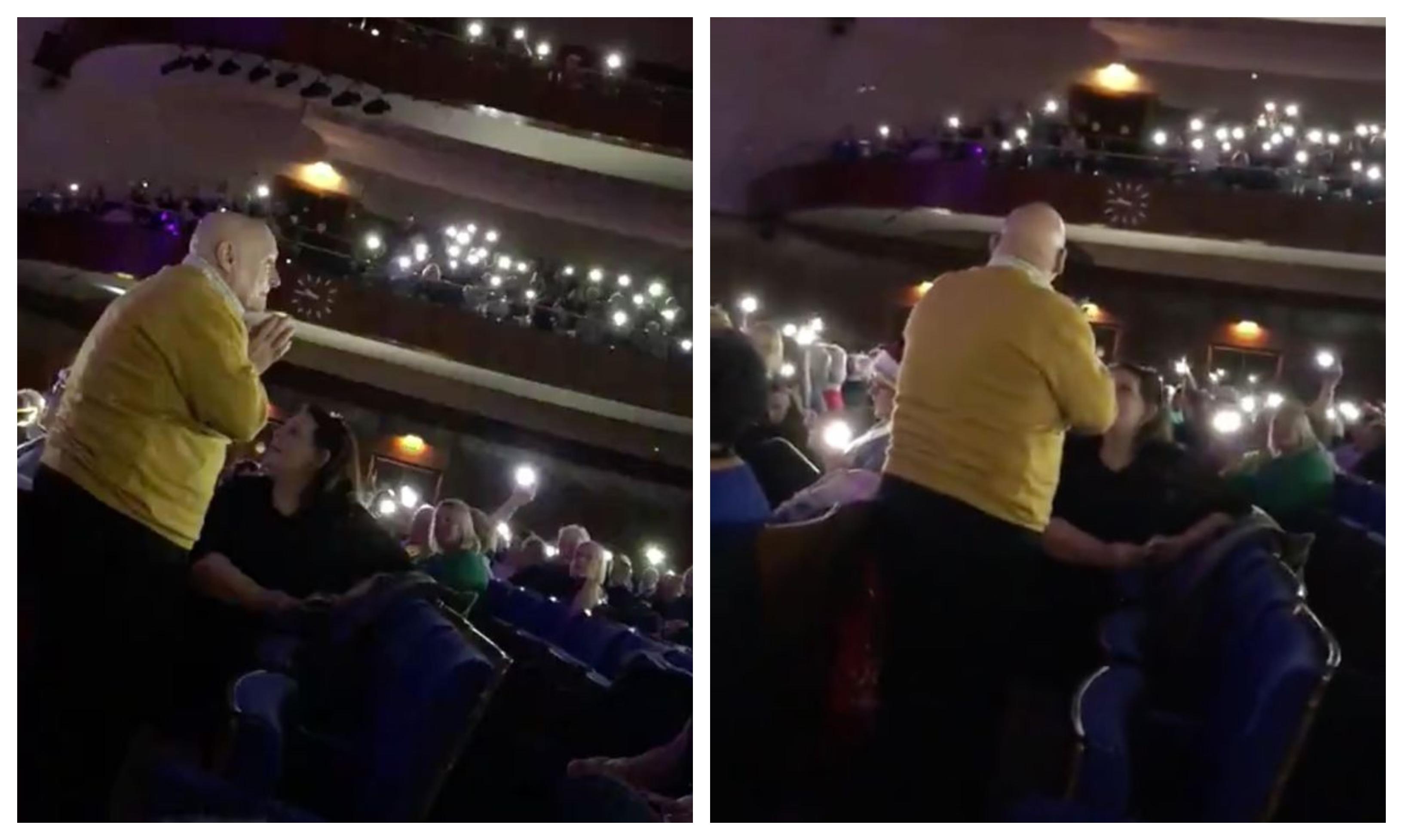 &Icirc;ncă mai există bunătate &icirc;n lume! Mii de oameni au c&acirc;ntat un colind pentru un bunic! Reacția lui te va face să pl&acirc;ngi! Video