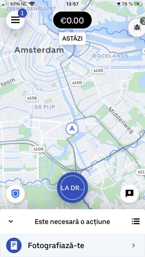 Uber lansează opţiunea de verificare facială în timp real, în Uniunea Europeană