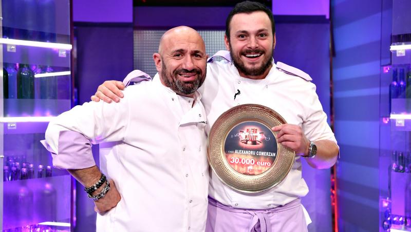 Alexandru Comerzan a câștigat sezonul 7 al emisiunii Chefi la cuțite!
