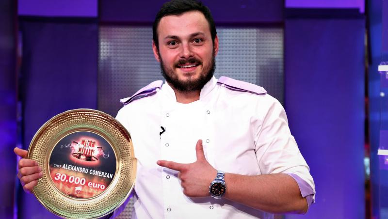 Alexandru Comerzan, câștigătorul emisiunii Chefi la cuțite, sezon 7