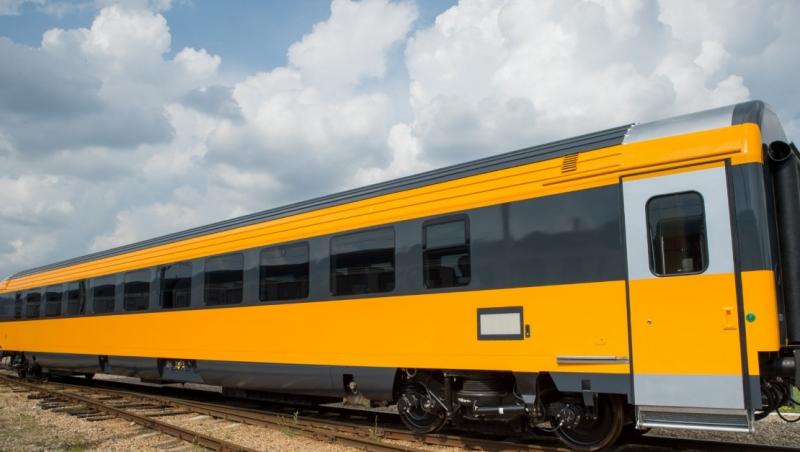 Aşa arată vagoanele de tren făcute de români pentru Cehia si Brazilia. Imagini spectaculoase