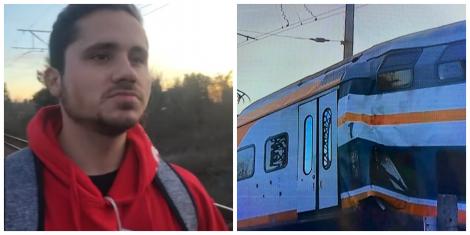 Mărturisirile unui pasager din trenul de călători lovit de marfar la Ploiești: ”Noroc că nu era trenul plin, că dacă era așa, era foarte urât!”