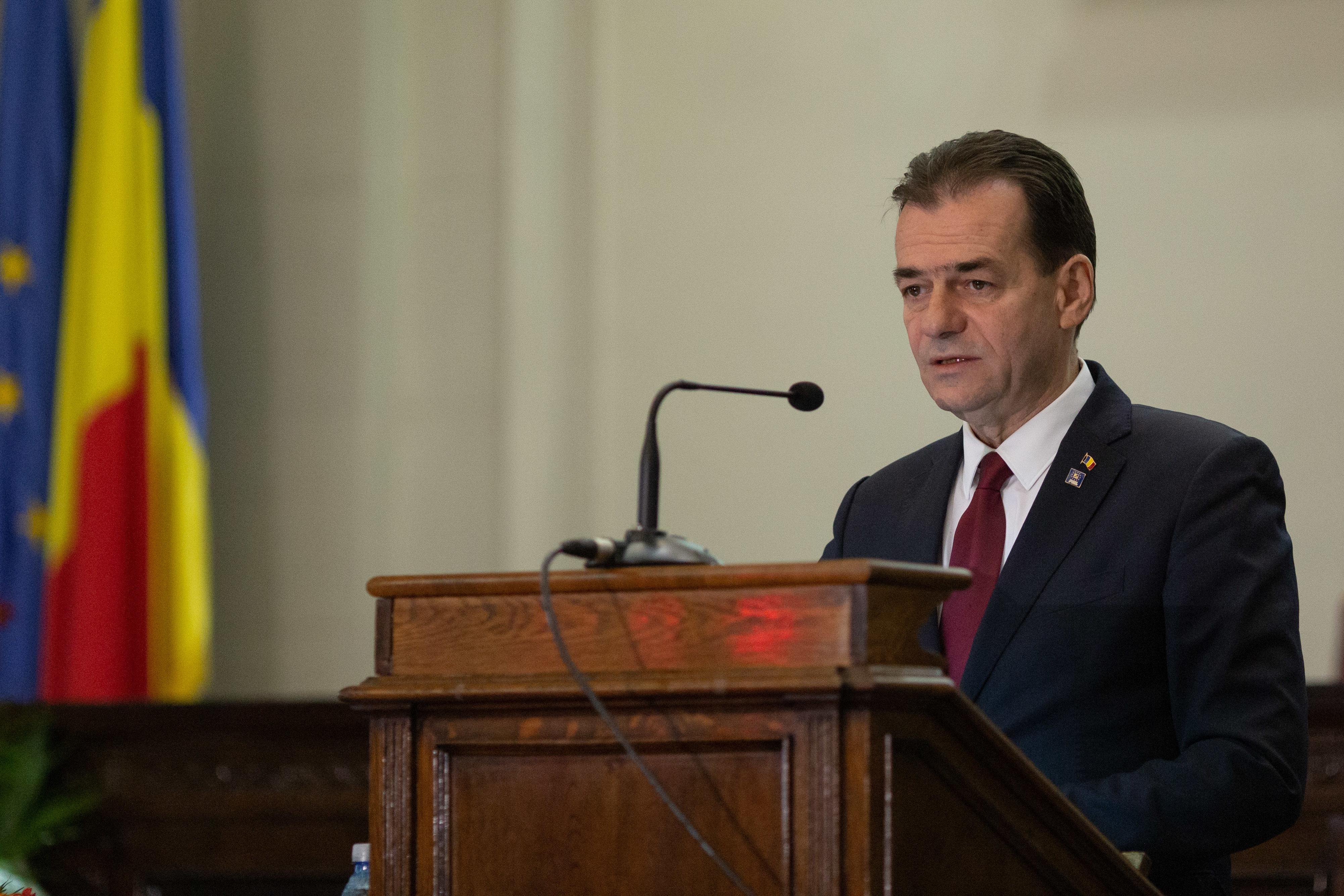 Orban: Nu vom pune &icirc;n practică acte normative care sunt science fiction şi care nu au legătură cu realitatea economică / Nu mă tem de nicio moţiune de cenzură pentru că nu există niciun motiv serios pentru iniţierea unei moţiuni de cenzură