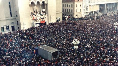 Sirenele antiaeriene au sunat la Timișoara! Moment cutremurător, la 30 de ani de la Revoluția din decembrie 1989