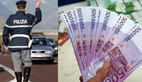 Român amendat cu 6.000 de euro, în Italia! Cum l-au surprins polițiștii pe tânăr