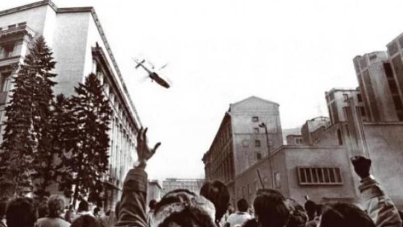 Primele imagini din elicopterul cu care au fugit soţii Ceauşescu