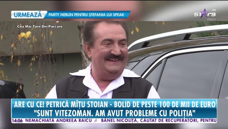 Petrică Mâțu Stoian are un bolid nou