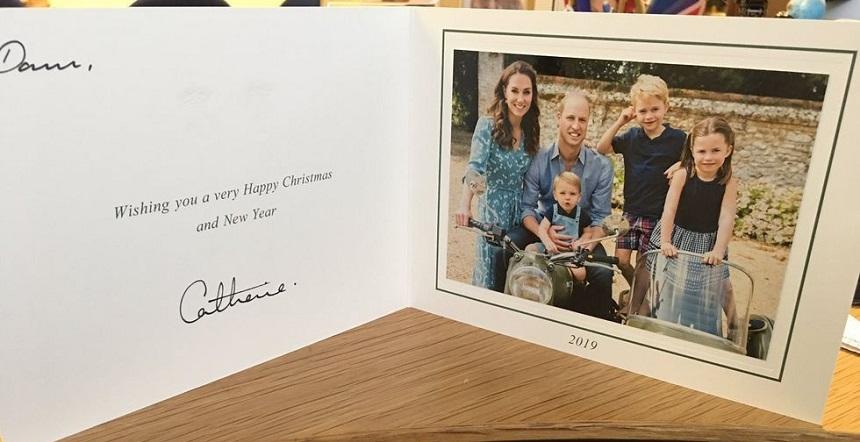 Ducii de Cambridge şi Sussex, felicitări de Crăciun inedite