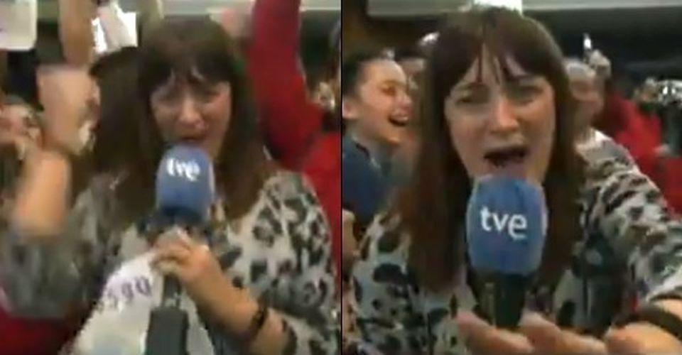 Momentul &icirc;n care un reporter află că a c&acirc;știgat la loterie și &icirc;și dă demisia &icirc;n direct: &rdquo;M&acirc;ine nu mai vin!&rdquo; Ce a urmat