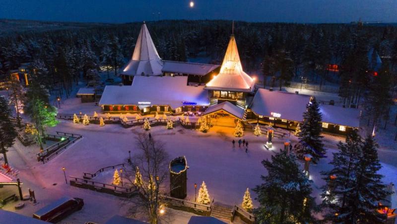 Santa Claus Village, Laponia.