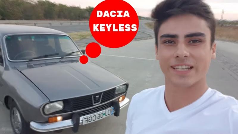 Un tânăr de 18 ani a transformat o Dacia 1300 într-o ”bijuterie” pe patru roți