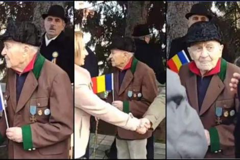 Surpriză uriașă în Ajun pentru veteranul de război ignorat de autoritățile române! Emil Vețeleanu a privit cu lacrimi în ochi ce s-a întâmplat în fața ușii sale