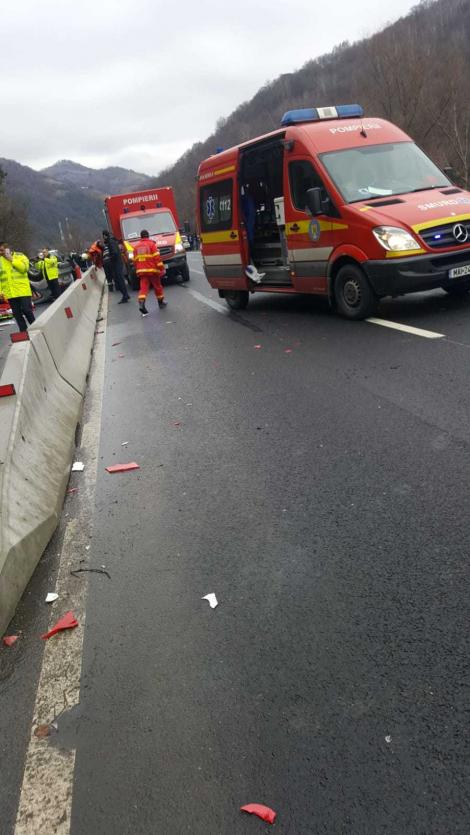 Sibiu: Accident între două maşini, pe DN 7, fiind implicate şapte persoane; două persoane au murit, iar trei sunt rănite