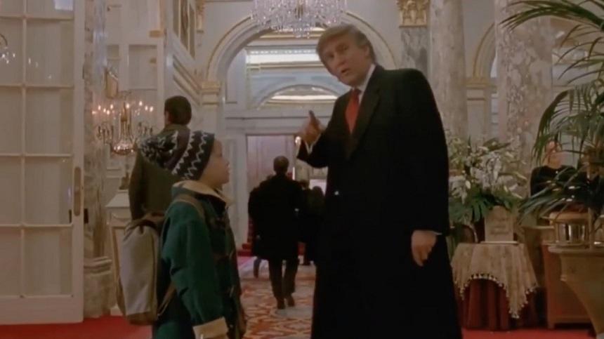 Canada - Secvenţa din &bdquo;Home Alone 2&rdquo; &icirc;n care apare Donald Trump, tăiată din motive de timp