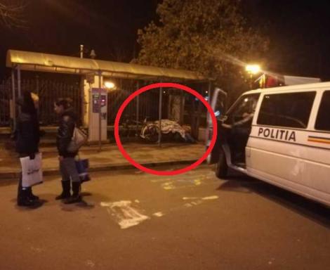 Un mort, păzit o noapte întreagă de un echipaj de poliție, într-o stație de autobuz. Motivul este de necrezut! „Incidentul a fost regretabil” - FOTO