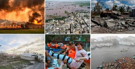 15 catastrofe naturale legate de modificările climatice au provocat în 2019 pagube estimate la peste un miliard de dolari