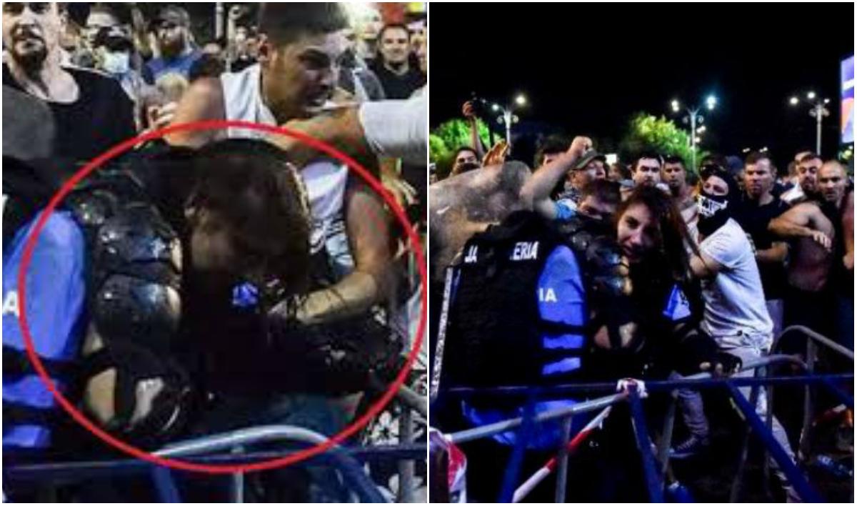 Ce pedepse au primit bărbații care au bătut-o pe femeia jandarm la protestul din 10 august