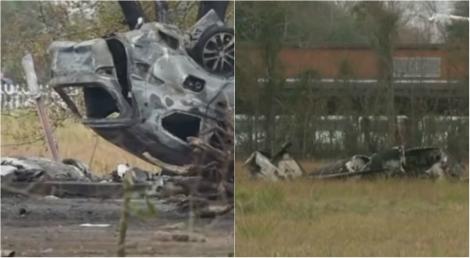 Video| Avion prăbușit peste o mașină! Aeronava a căzut la scurt timp după decolare. Autoritățile au anunțat primul bilanț al fatalităților