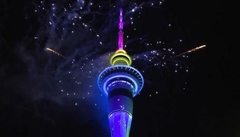 Noua Zeelandă a intrat în anul 2020 şi a marcat evenimentul printr-un spectaculos foc de artificii