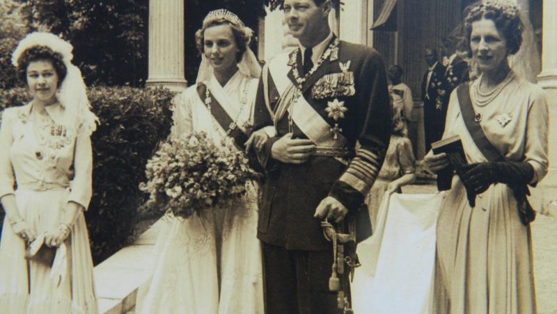 Nunta Regelui Mihai I cu Regina Ana.