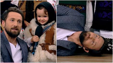 O fetiță de „trei anișori” l-a făcut pe Dani Oțil să leșine de drag, la propriu, în direct! Cum l-a cucerit. „Gabriela, fă camera aia, o luăm acasă!” – Video