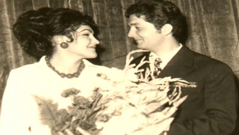 Elena Merișoreanu și soțul ei