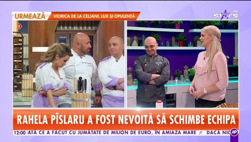 Concurenți în echipa mov a lui chef Scărlătescu