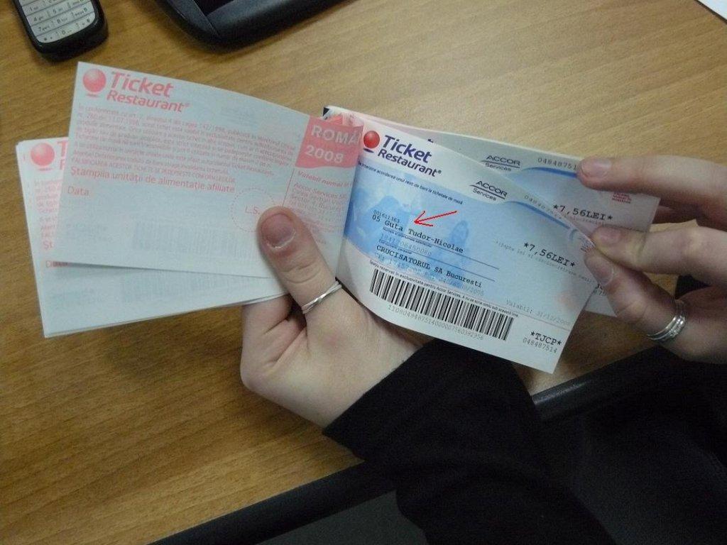 Tichete de masă cu valoare majorată la 20 de lei. Proiectul intră la aprobare &icirc;n Parlament