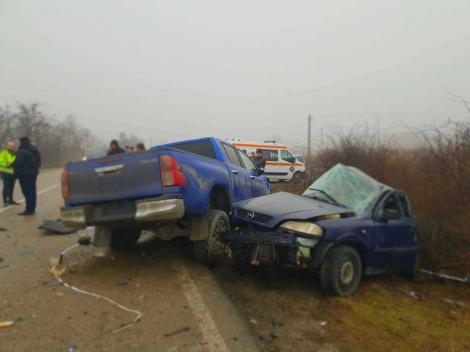 Un mort și doi răniți, în urma unui accident rutier teribil, produs în Constanța