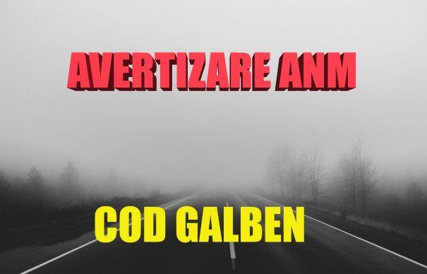 ANM, avertizări meteo 1 februarie 2019. Cod GALBEN de vreme severă