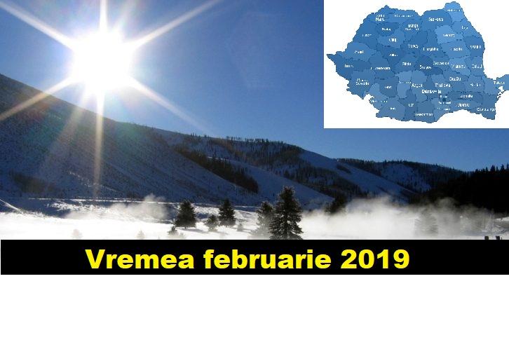 ANM, prognoza meteo. Vremea &icirc;n februarie 2019