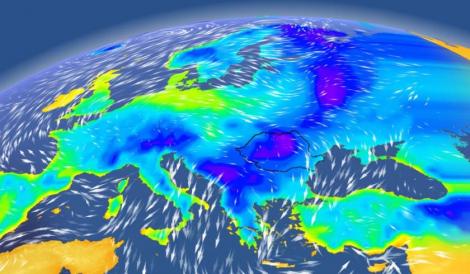 Un nou val de aer polar ajunge în România. Vom avea ninsori puternice și temperaturi de -15 grade Celsius