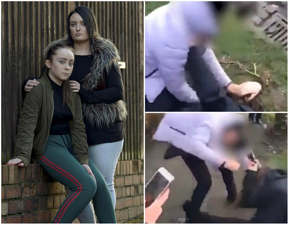 Părinții unei copile vor ca toată lumea să vadă cum fiica lor este lovită fără milă de colegii de clasă: &bdquo;Trebuie să ne trezim și să acționăm!&rdquo;