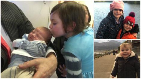 „L-am salvat cu pupicul meu!” O boală transmisă printr-un sărut de la surioara lui i-a salvat viața acestui bebeluș!