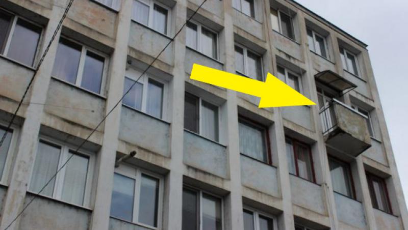 Bucureșteanul care și-a șocat vecinii cu balconul său: „Erau atârnați pe sârma de rufe. Am crezut că e o glumă”