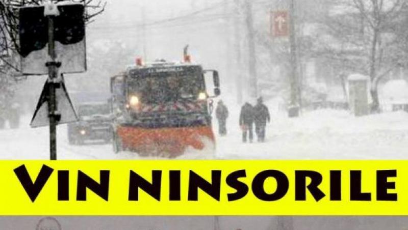 România, lovită din nou de ninsori, viscol și ger! Când se schimbă vremea și care vor fi zonele afectate