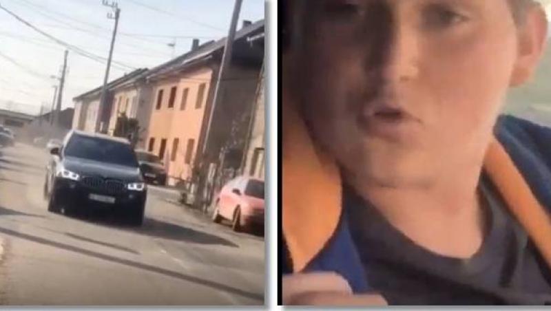 Copil de 15 ani, filmat în timp ce conduce o mașină de lux, în Timișoara! Reacția polițiștilor după ce imaginile au ajuns pe internet