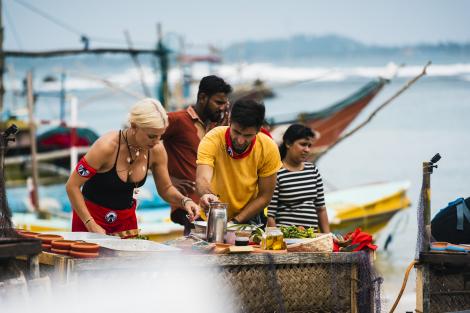 „Femeia gătește, bărbatul pescuiește” este jocul pentru amuletă! Votul a fost clar: Jojo și Paul Ipate, cei mai buni bucătari