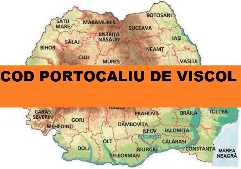 E Cod Portocaliu de v&acirc;nt și viscol &icirc;n Rom&acirc;nia! Ce se &icirc;nt&acirc;mplă cu vremea &icirc;n următoarele ore