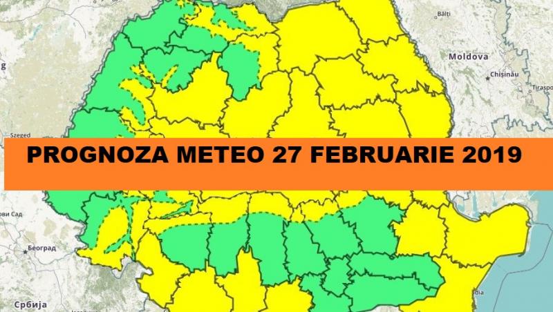 Vremea 27 februarie 2019, Meteo Bucuresti si la munte