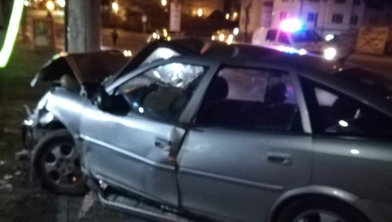 Accident înfiorător în Sibiu! O tânără însărcinată a intrat în comă, din cauza unui șofer băut. Foto