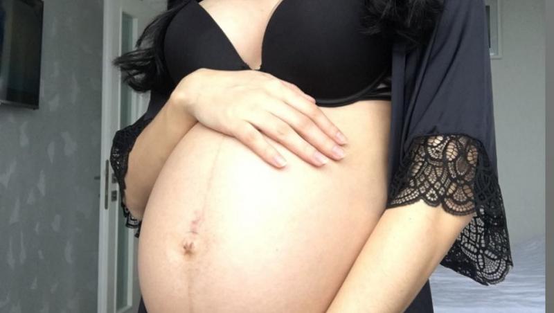 Ispita Eugenia de la „Insula Iubirii” este însărcinată în aproape 9 luni! A publicat prima poză cu burtica de gravidă. (Foto)