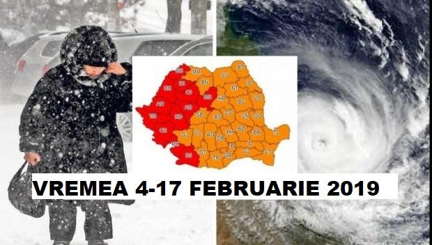 ANM a schimbat prognoza meteo pentru următoarele 2 săptăm&acirc;ni! Vremea 4-17 februarie